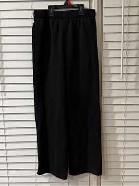 Athletic Works Black Fleece-Lined Sweatpants! Size Small 4-6! 🖤🖤